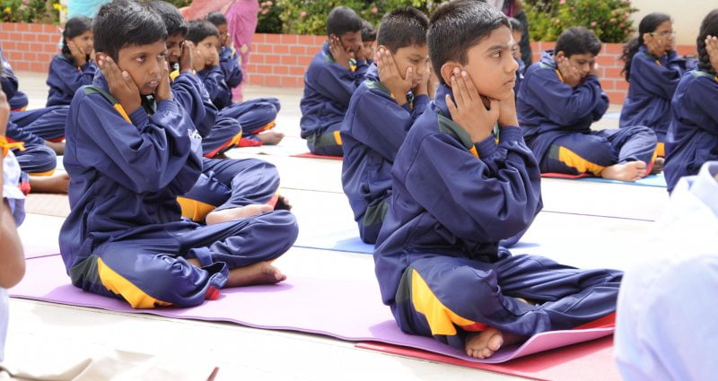 best cbse schools in coimbatore- International Yoga Day - REEDS WORLD ...