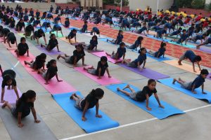 International yoga Day Celebration | 2023 11 %best cbse schools in coimbatore%