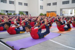 International yoga Day Celebration | 2023 5 %best cbse schools in coimbatore%