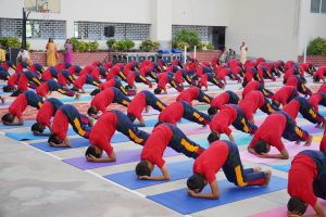 International yoga Day Celebration | 2023 6 %best cbse schools in coimbatore%