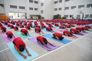 International yoga Day Celebration | 2023 9 %best cbse schools in coimbatore%