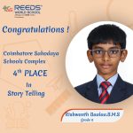 Proud Achievement: 4th Place in Storytelling at Sahodaya Schools Complex | REEDSWS