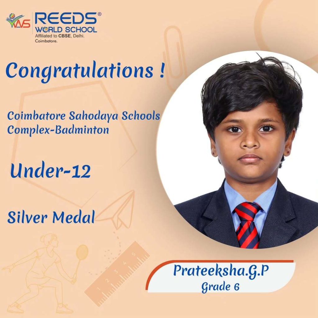 Celebrating Young Achievers of Coimbatore Sahodaya Competitions | REEDSWS 1 Best CBSE Schools in Coimbatore