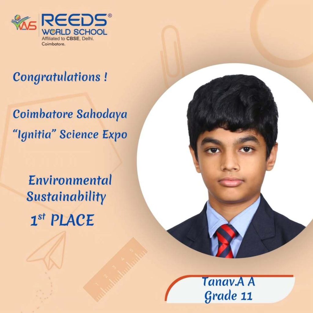Celebrating Young Achievers of Coimbatore Sahodaya Competitions | REEDSWS 2 Good CBSE Schools in Coimbatore