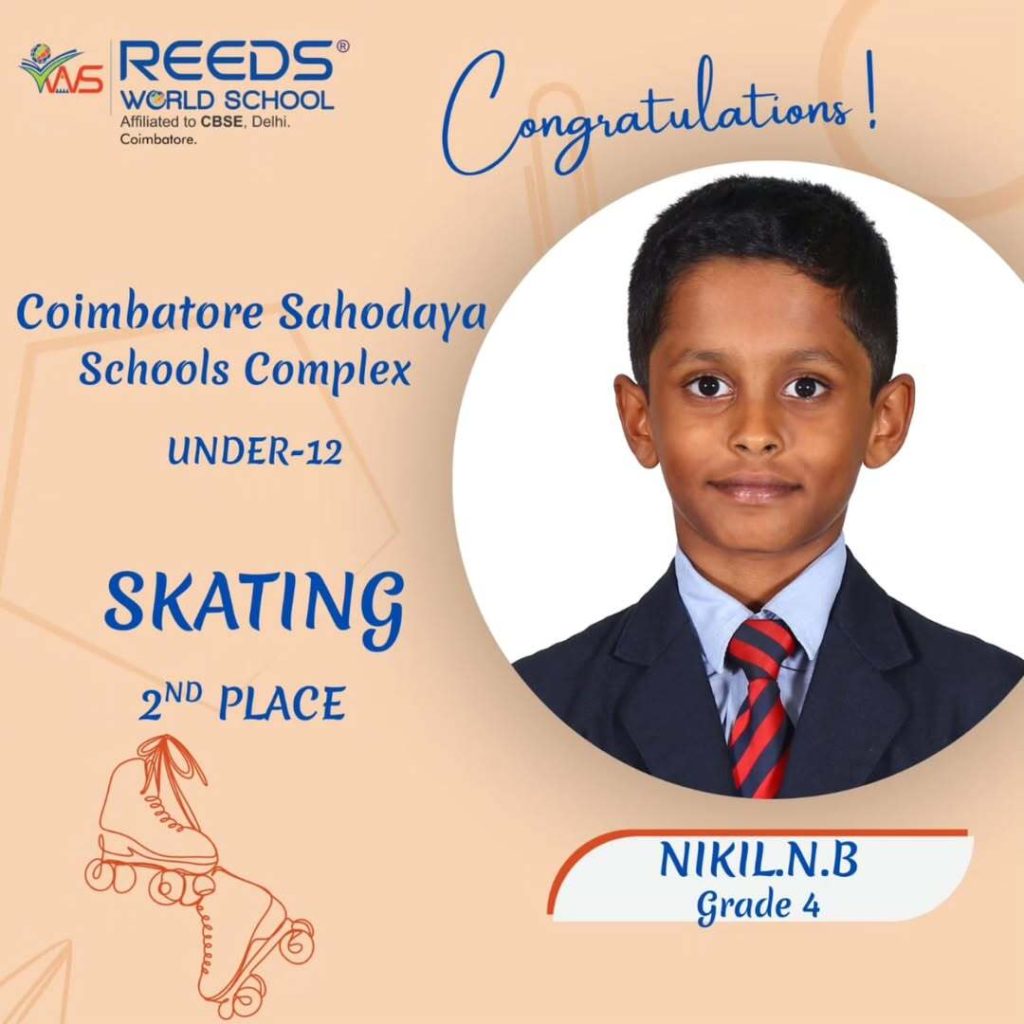 Celebrating Young Achievers of Coimbatore Sahodaya Competitions | REEDSWS 4 Top CBSE Schools in Coimbatore