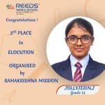 Young Orator Shines at Ramakrishna Mission Competition | REEDSWS