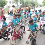 Van Mahotsav Cycle Rally – Save Nature and Plants 26 %best cbse schools in coimbatore%