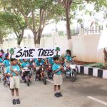 Van Mahotsav Cycle Rally – Save Nature and Plants 23 %best cbse schools in coimbatore%